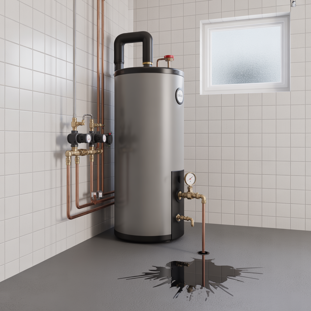 lackande sakerhetsventil pa varmvattenberedare felsokning