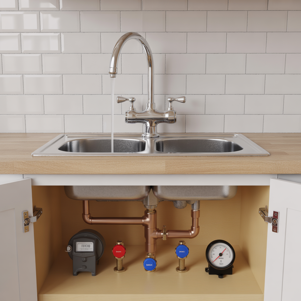 lagt vattentryck i huset felsokning steg for steg