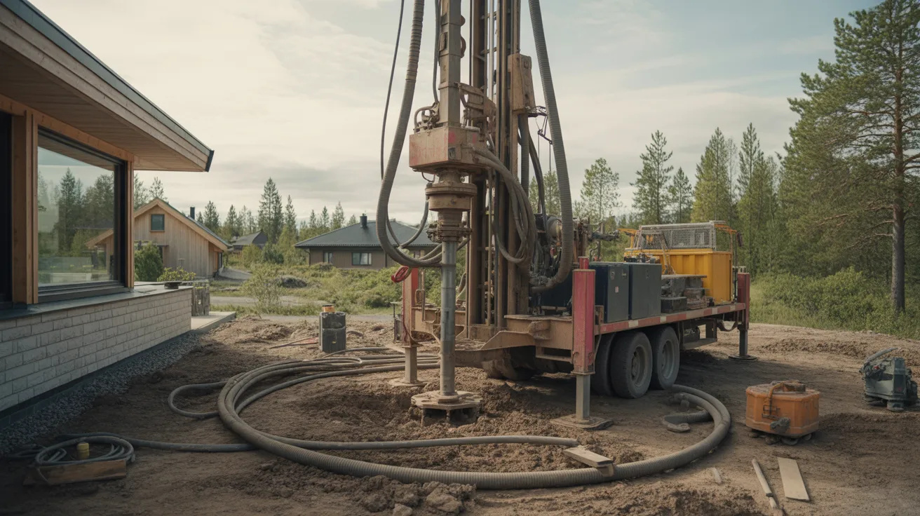 Brunnsborrning & Installera Bergvärme